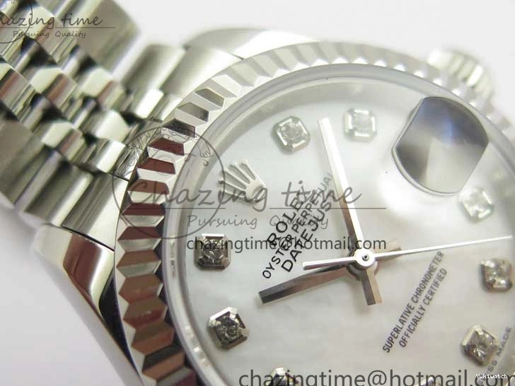 BP Jubilee Crystal SS on Edition White Best 28mm ETA2671 Bracelet Datejust SS 279174 Maker Dial 0421